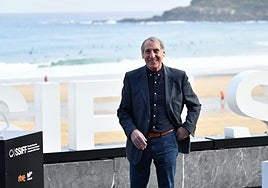 Celso Bugallo, en un acto del Festival de San Sebastián.