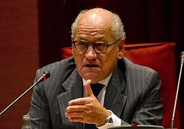 Carles Vilarrub&iacute;, exvicepresidente del Bar&ccedil;a.
