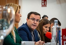 El candidato del PSOE, Miguel &Aacute;ngel Gallardo.