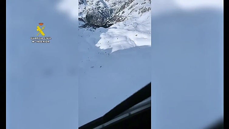 Tres muertos y una herida leve en un alud en el Pirineo aragonés