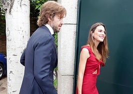 Rosauro Varo y su mujer, Amaia Salamanca.