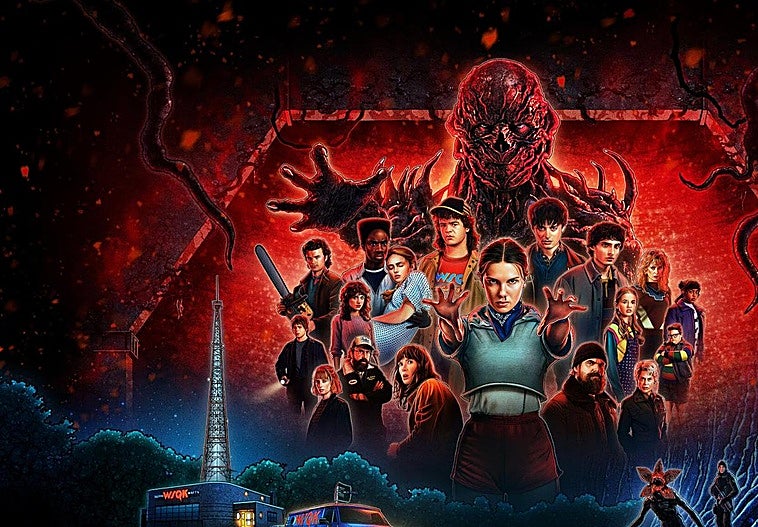 «La chimenea de Netflix»