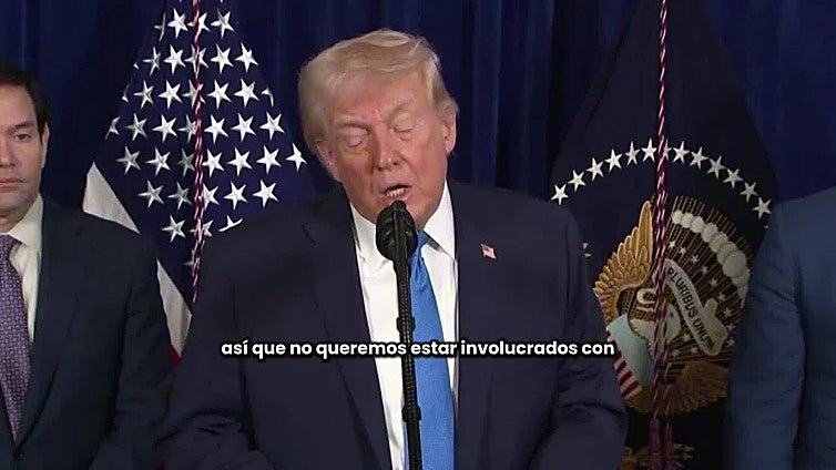 Trump: «Vamos a controlar Venezuela hasta que haya una transición justa y ordenada»