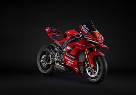 Ducati presenta una exclusiva réplica de la moto del campeón Marc Márquez