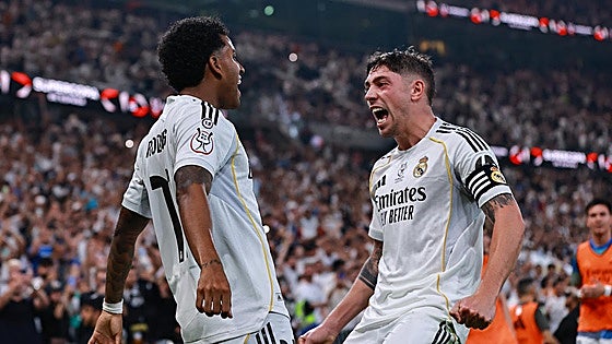 La pegada del Real Madrid agenda un clásico en la final