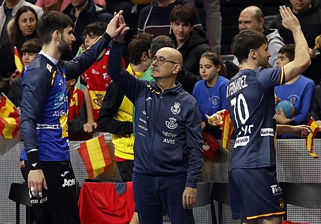 Ribera, durante un partido de preparación para el Europeo.