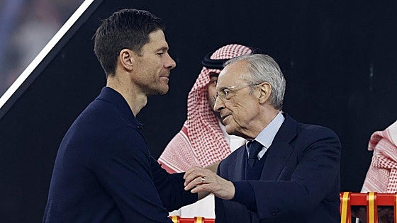 Florentino Pérez se queda sin escudo