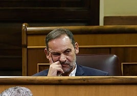 José Luis Ábalos en el Congreso