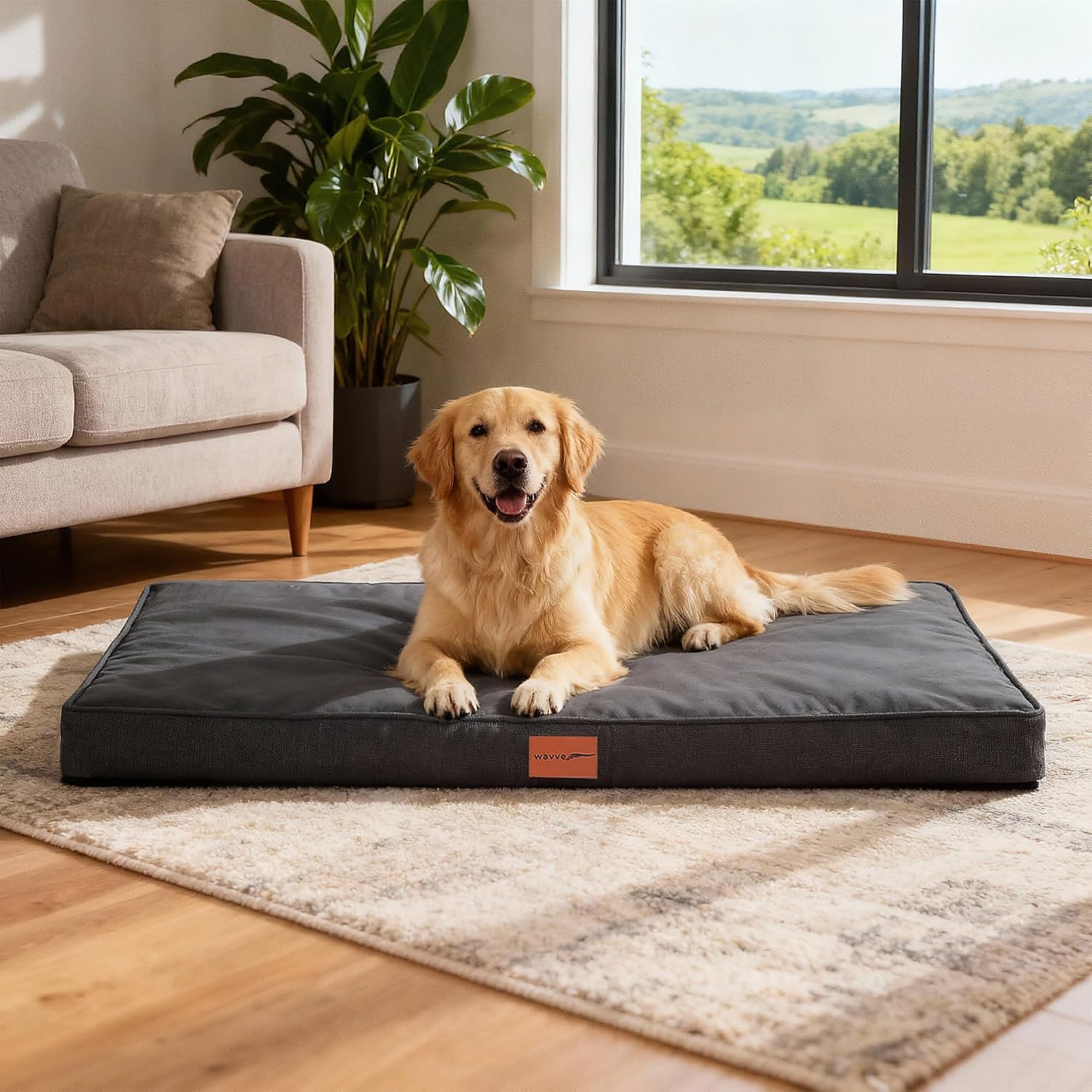 Estas camas ortopédicas para perros grandes mejorarán el descanso de tu peludo