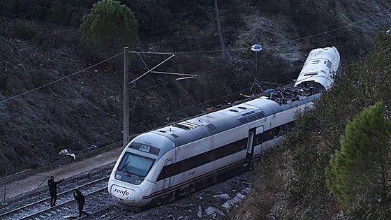 El accidente ferroviario en Amaduz, Córdoba, en imágenes