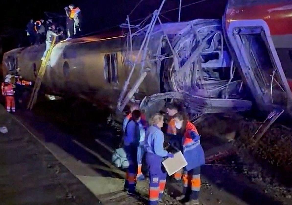 Sigue la última hora del accidente ferroviario de Córdoba