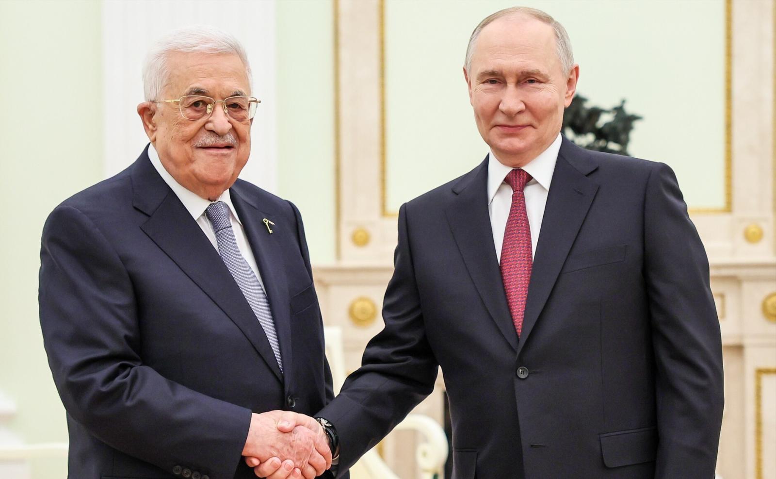 Rusia tiende la mano a Palestina en su visita a Moscú