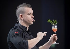 La magia líquida de Dabiz Muñoz vuelve a seducir en Madrid Fusión