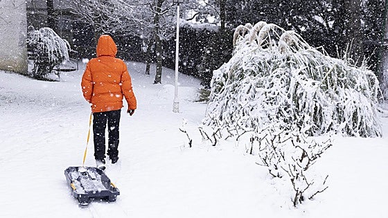Enero termina con un 45% más de lluvias, sin ola de frío y con una temperatura «normal»