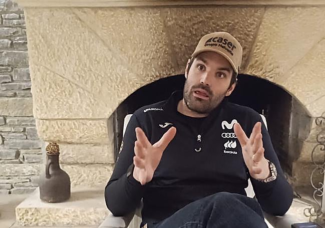 Quim Salarich, during the interview.