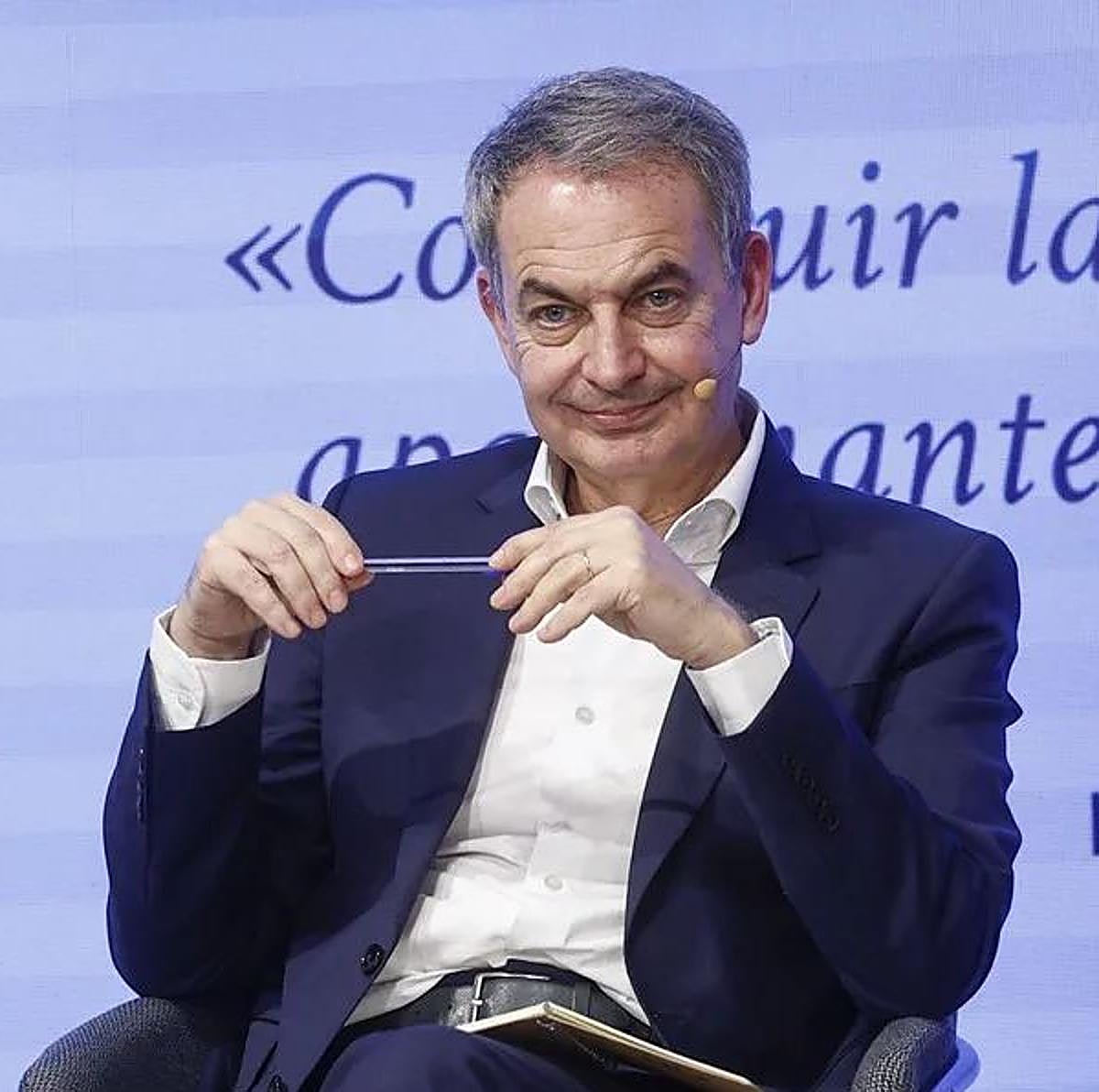 José Luis Rodríguez Zapatero, expresidente del Gobierno con el PSOE.