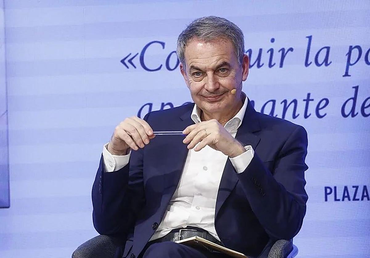 José Luis Rodríguez Zapatero, expresidente del Gobierno con el PSOE.