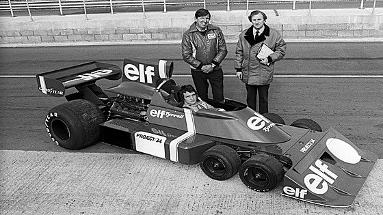 Proyect 34: cincuenta años del Tyrrell de seis ruedas