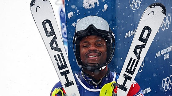 Richardson Viano, el haitiano que sorprendió en el slalom