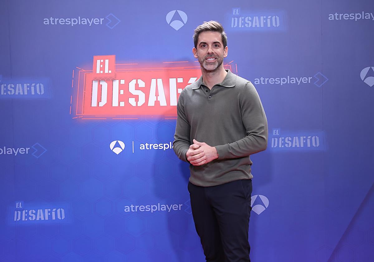 El periodista José Yélamo participa en el concurso 'El desafío'.