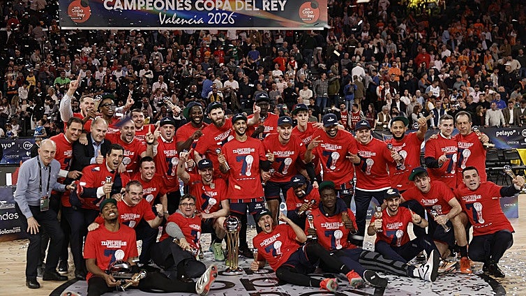 Baskonia resucita con la séptima Copa de su historia