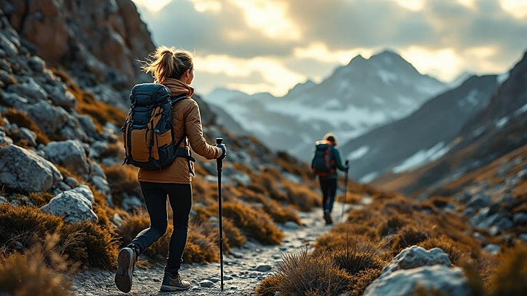 Los mejores bastones ultraligeros de carbono para trekking y senderismo