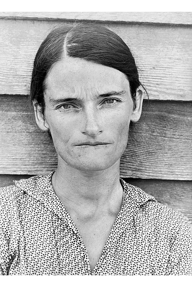 'Alabama Kiracı Çiftçi Karısı (Allie Mae Burroughs, Hale County, Alabama)', 1936.