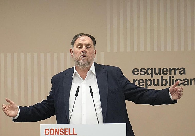 Junqueras amenaza con una enmienda a la totalidad a los presupuestos de Illa