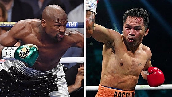 Mayweather y Pacquiao protagonizan la revancha del 'combate del siglo' en Netflix