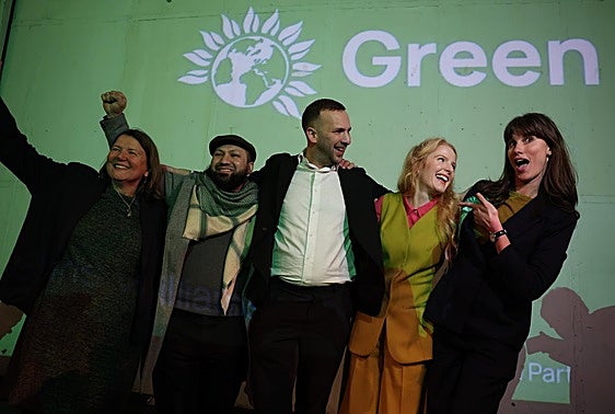La victoria histórica de los Verdes en unas elecciones parciales sacude al laborismo en el Reino Unido
