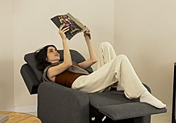 Dale un giro a tu descanso en casa con el sillón relax reclinable de Nalui