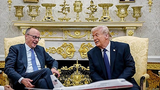 Trump encuentra en Berlín a su nuevo aliado