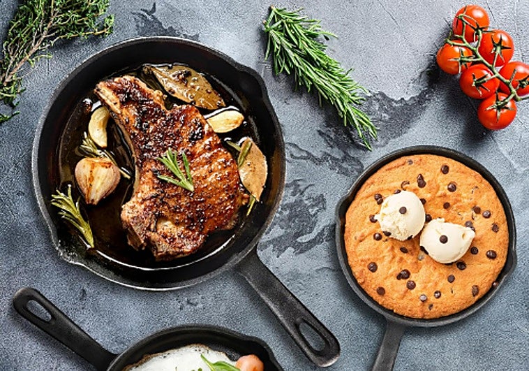 Los mejores sartenes de hierro fundido para cocinar dentro y fuera de casa