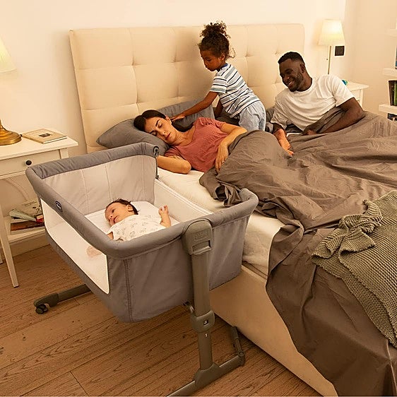 Duerme tranquila y con tu bebé siempre cerca con la cuna colecho Next2Me Essential de Chicco