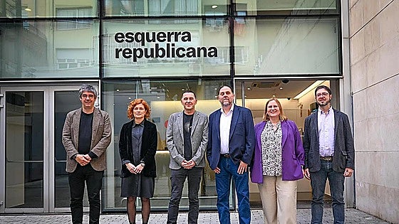 EH Bildu y ERC se citan en Barcelona para defender la «diplomacia y la negociación» frente a la guerra