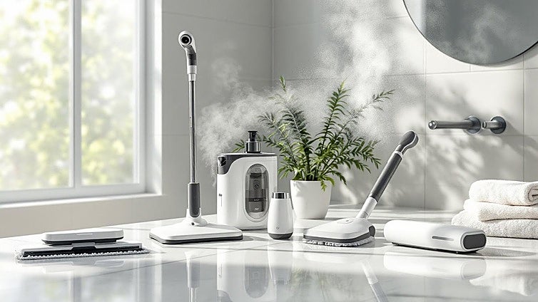 Elimina la suciedad de todo tipo de superficies con estos limpiadores a vapor