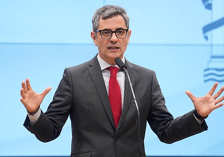 Bolaños anuncia una convocatoria de 200 nuevas plazas para fiscales