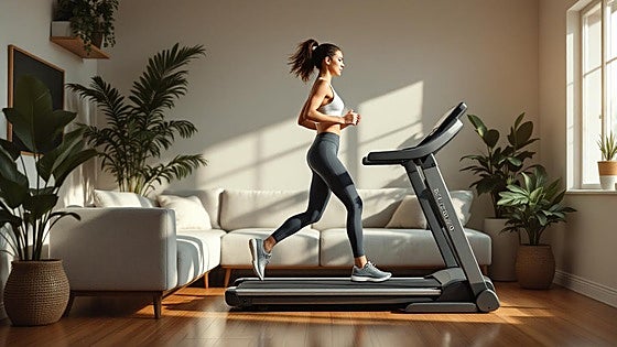 Si te gusta entrenar en casa no te pierdas estas cintas de correr plegables