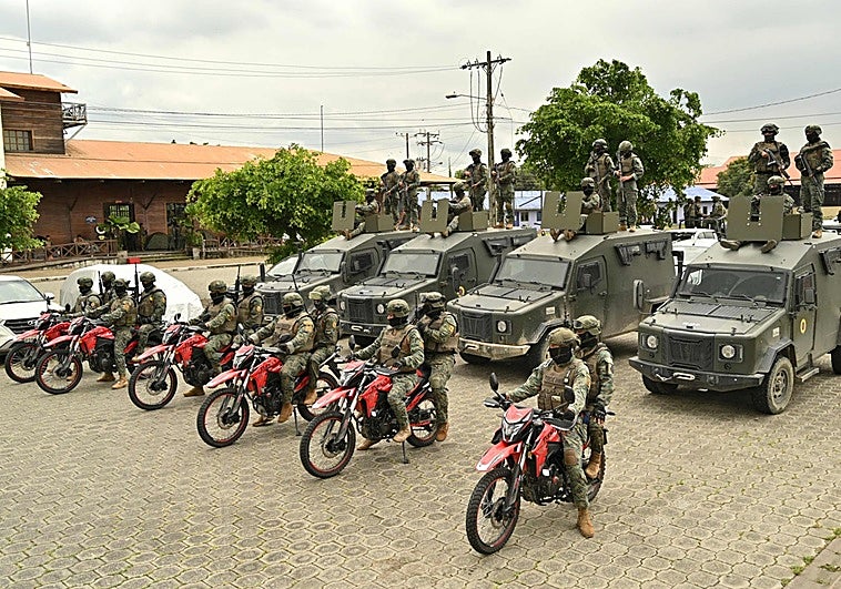 75.000 policías y militares inician la operación antinarco más ambiciosa de Ecuador