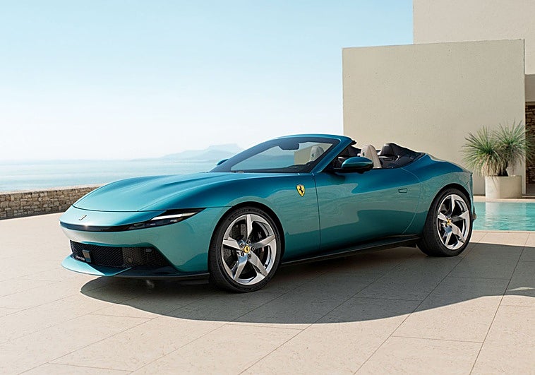 Este es el nuevo spider 2+ de la Casa de Maranello, el Ferrari Amalfi Spider