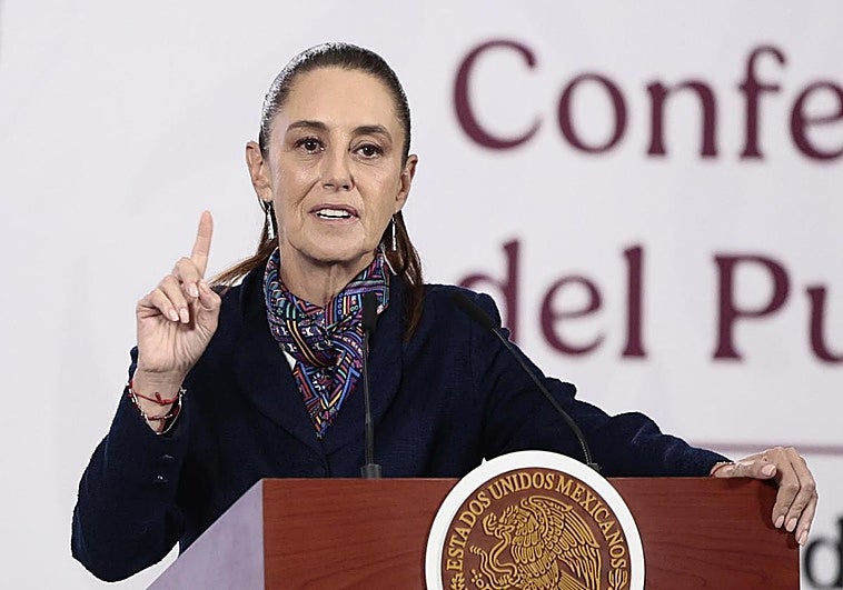 Sheinbaum invita al Rey al mundial de fútbol de México