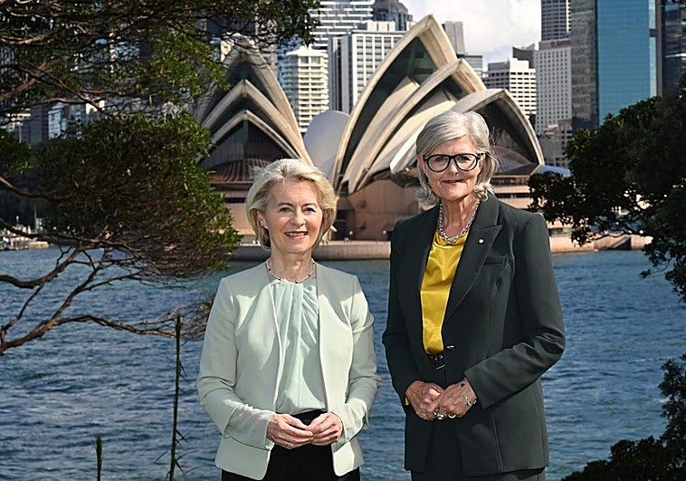 La UE cierra un acuerdo comercial y de seguridad y defensa con Australia