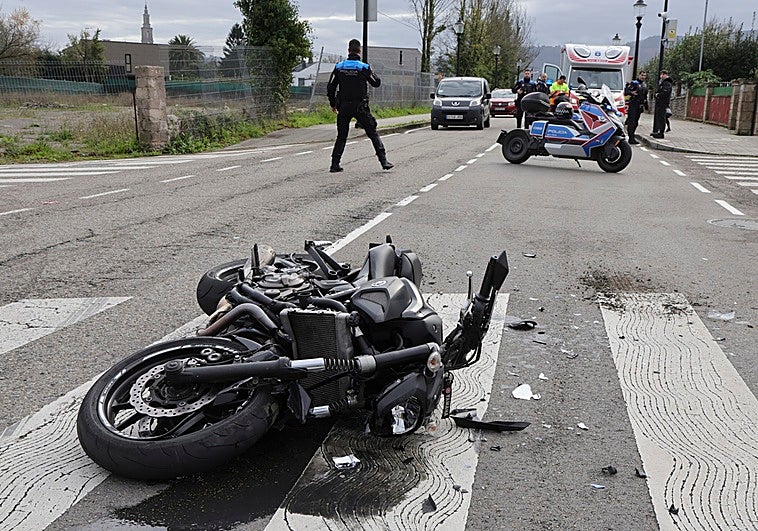 Los motoristas provocan menos accidentes que los conductores de coches