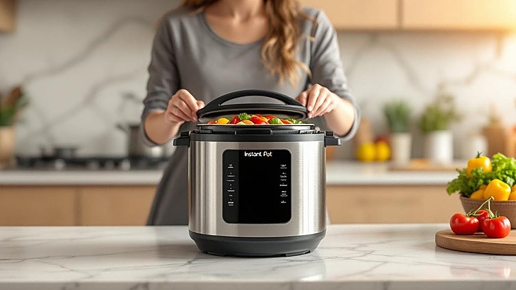 Cocina de todo y de forma más rápida con la olla multifunción Instant Pot 7 en 1