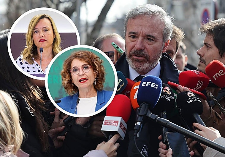 Azcón, obligado a disculparse tras decir que Alegría es «más atractiva» que Montero