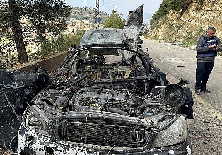 Israel pone a periodistas y sanitarios de Líbano en la diana