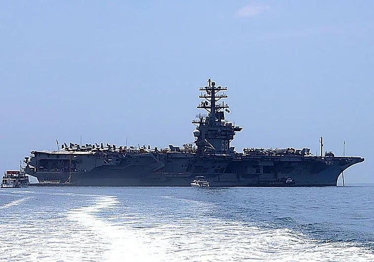 EE UU envía un tercer portaaviones a Oriente Medio