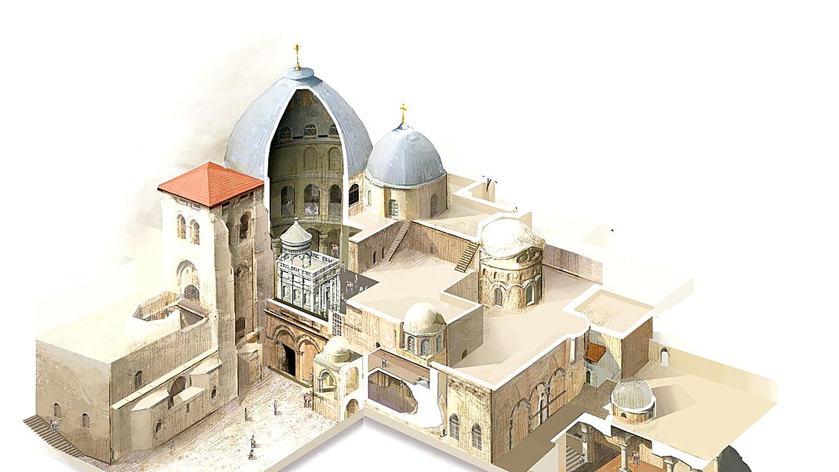 Así es el Santo Sepulcro, el lugar más sagrado de los cristianos