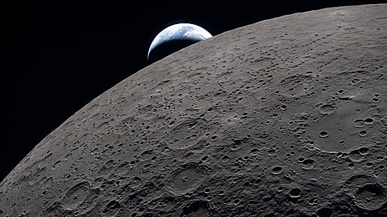 Las espectaculares imágenes de la cara oculta de la Luna