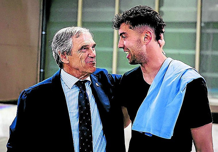 Unai Marrero: «Estaba en mi salsa y con la afición detrás de la portería me vine arriba»